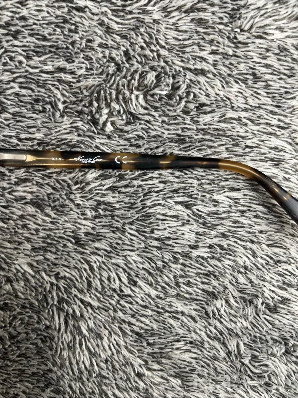 Kenneth Cole Black Tortoise Eyeglasses Frames 53mm